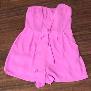 Express Fuchsia Romper